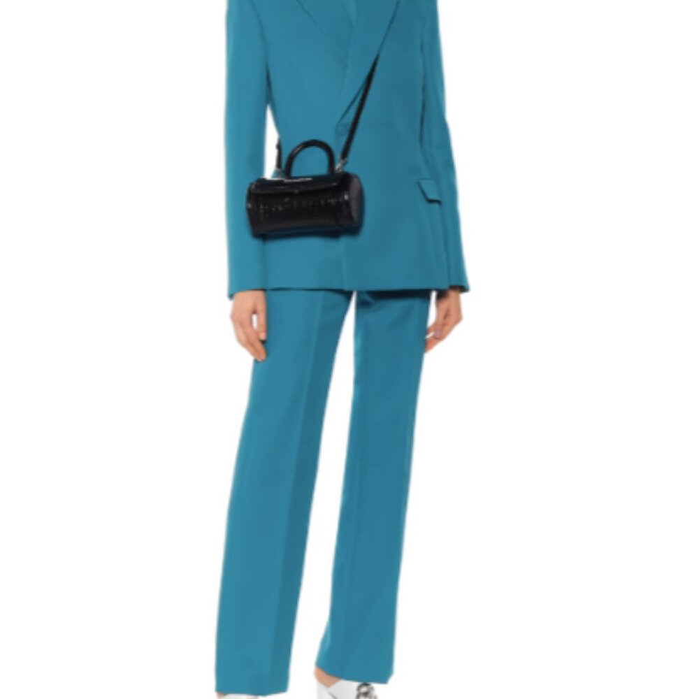 Balenciaga Waisted technical-twill blazer & matching trousers